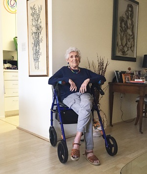 Sunnie spine patient story sitting inside 
